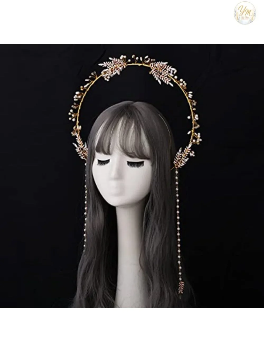 Goddess Halo Crown Headband Halloween Costume Headpiece Metal